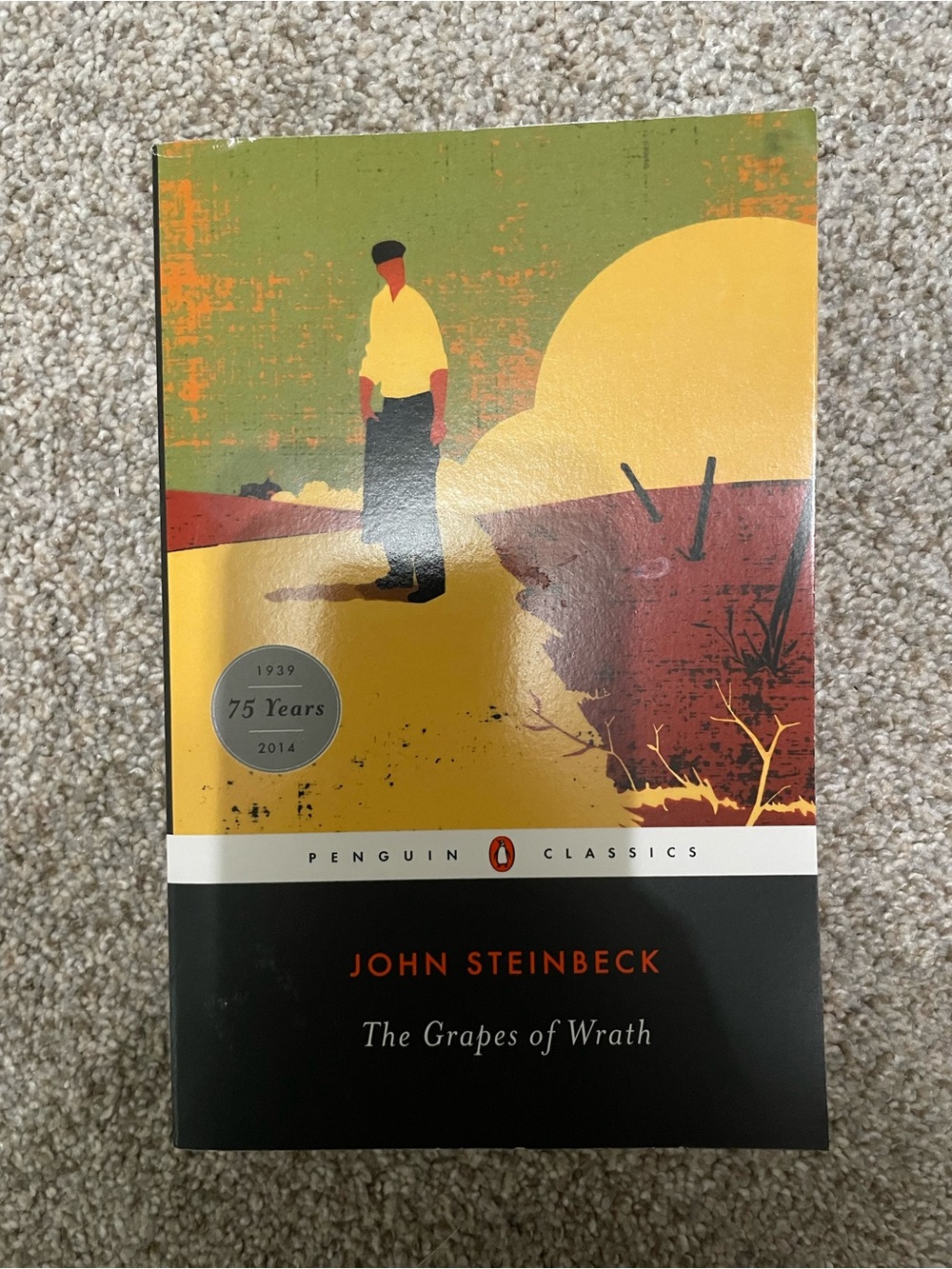 Penguin Classics Paperback — The Grapes of Wrath (Black)